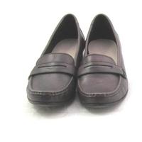 Footglove, size5 burgundy leather loafers