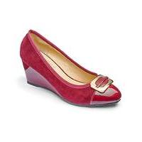 Footflex by Lotus Wedge Shoes EEE Fit