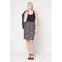 Forget-Me-Not Pencil Skirt