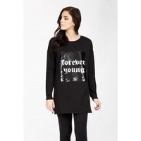 FOREVER YOUNG SEQUIN SWEAT
