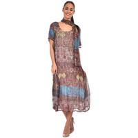 For Her Paris Dress ANYA women\'s Long Dress in blue