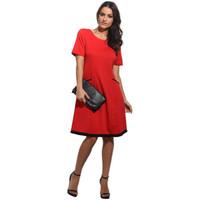 For Her Paris Dress VALENTINA women\'s Dress in red