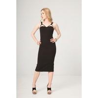 fontana vilma nero womens dress in black