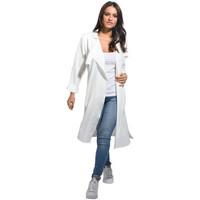 For Her Paris Trench coat AGATHE women\'s Trench Coat in white