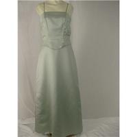 forever yours international size 8 green dress gown