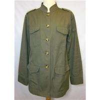 For Women - Size: 14 - Khaki - Jacket For Woman - Brown - Casual jacket / coat