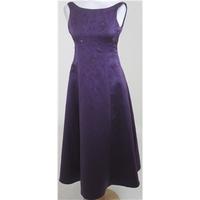 Forever Yours, size XS purple satin evening dress