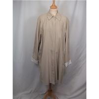 Four Seasons beige coat size 14