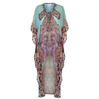 FOREVER UNIQUE Guava Printed Kaftan