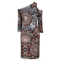 forever unique liz animal print dress