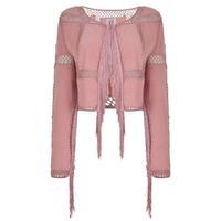 FOREVER UNIQUE Jennifer Fringed Jacket