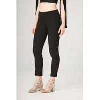 fontana annabella nero womens trousers in black