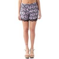 fornarina gr 65387 womens shorts in purple