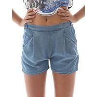 Fornarina BER1L13D828LN Shorts Women Blue women\'s Shorts in blue