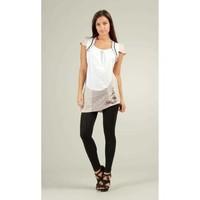 for her paris tunic monique womens tunic dress in white