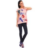 for her paris top eva womens t shirt in blue