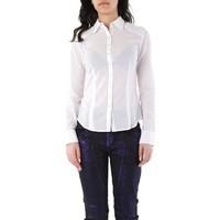 fornarina gr 65803 womens long sleeved shirt in white