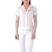 Fornarina GR_65706 women\'s Short sleeved Shirt in white