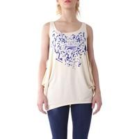 fornarina gr 65501 womens vest top in beige