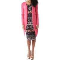 fornarina gr 65361 womens cardigans in pink