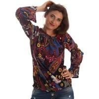 fornarina birt507c99194 shirt women womens blouse in multicolour