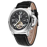 FORSINING Men\'s Tourbilion Design Hollow Auto Mechanical Fashion Watch Cool Watch Unique Watch