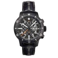 Fortis Watch B-42 Black Chronograph