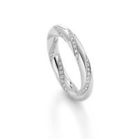 Fortune Trio White Gold Diamond Ring