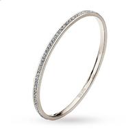 Folli Follie Match&Dazzle II Bangle Silver Grey Stones