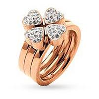 folli follie heart 4 heart ring 50453301 size n