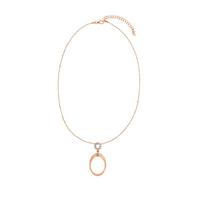 Folli Follie Classy Collection Necklace Rose Crystal