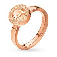 Folli Follie Classy Flash Ring Champagne Stone 52