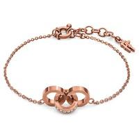 Folli Follie Rose Gold \'Touch\' Bracelet