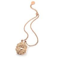 Folli Follie Heart for Heart Rose Gold Necklace