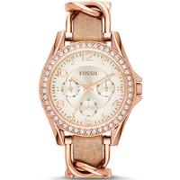 fossil watch riley ladies