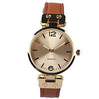 foreign trade fashion slim leather strap watch cool watches unique wat ...