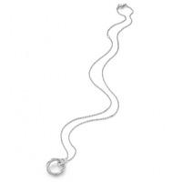 Fortune White Gold Mid Length Necklace