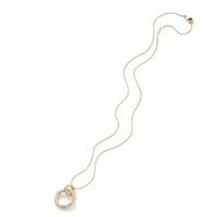 Fortune Yellow Gold Mid Length Necklace