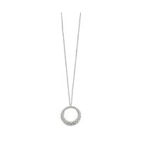 fope 18ct white gold diamond lovely daisy necklace