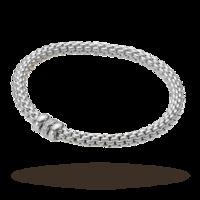 Fope Flex\'It Solo 18ct Gold 0.10ct Diamond Bracelet