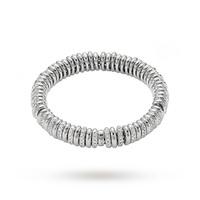 fope 18ct white gold flexit vendome multi rondel bracelet