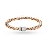 Fope 18ct Rose Gold Exclusive Flex\'It Olly 0.50ct Diamond Bracelet