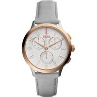 FOSSIL Ladies Abilene Silver Dial Chronograph Watch