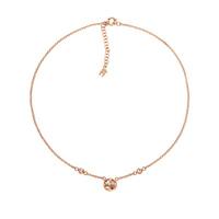 Folli Follie Heart4Heart Win Rose Necklaces Clear Short