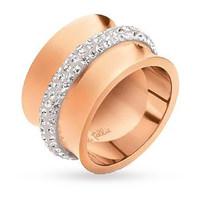 Folli Follie PVD rose plating Dazzling Ring - Size P