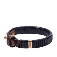 FOSSIL Mens Leather Bracelet