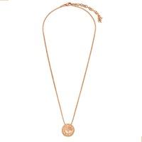 folli follie classy flash necklace champagne stone stone