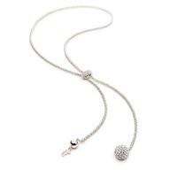 Folli Follie Bling Chic Silver Sphere Necklace