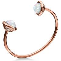 folli follie rose gold orbit bangle