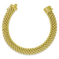 fope bracelet profili 18 yellow gold